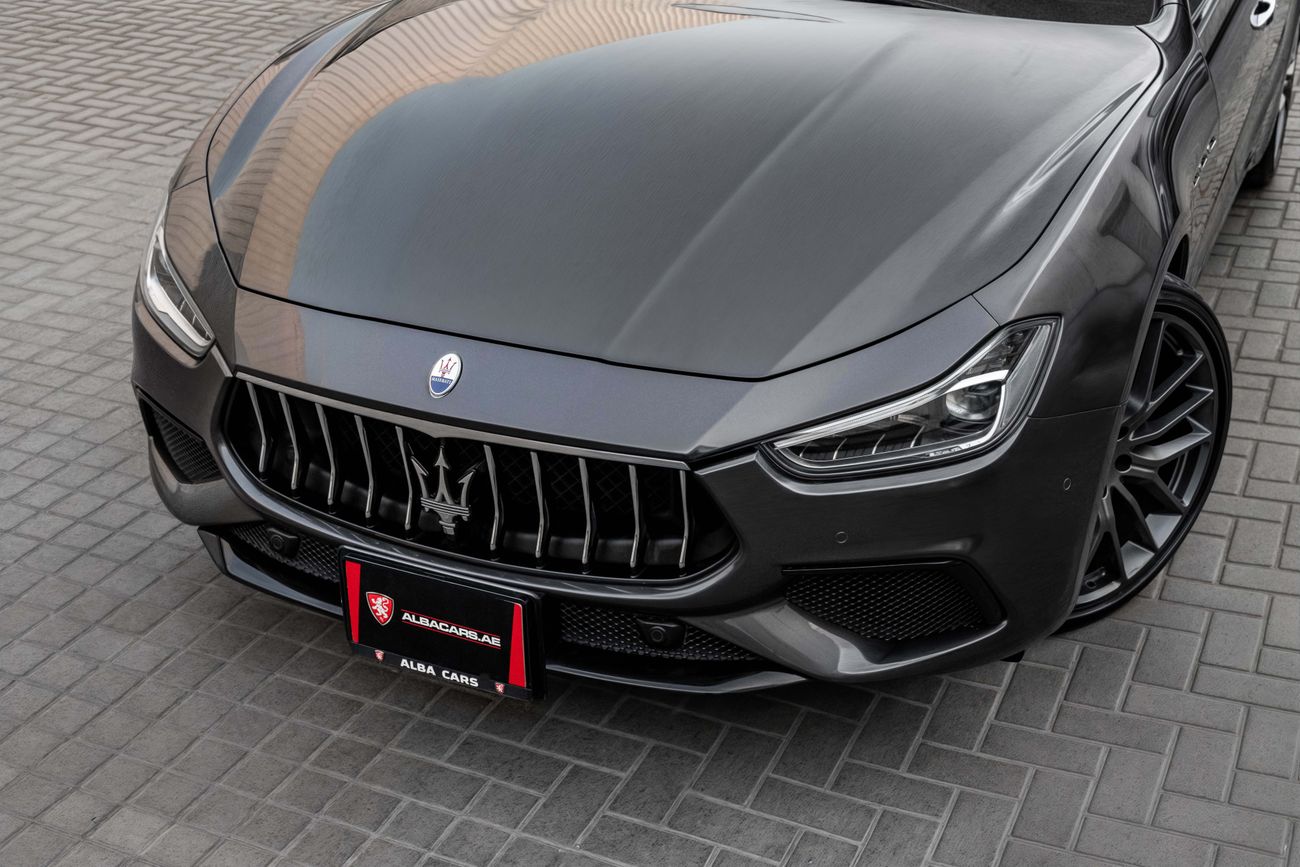 مازيراتي جيبلي Ghibli GranSport | 2,527 P.M | 0% Downpayment | Agency Warranty | Al Tayer Service History