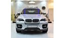 بي أم دبليو X6 ORIGINAL PAITN ( صبغ وكاله ) BMW X6 xDrive 35i 2010 Model!! in Beige / Silver Color! GCC Specs