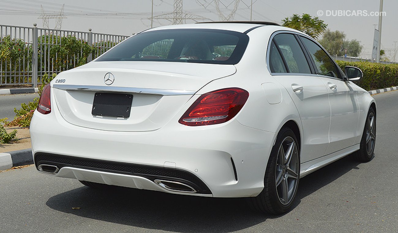 Mercedes-Benz C 250 2018, 2.0L V4-Turbo GCC, 0km with 2 Years Unlimited Mileage Warranty