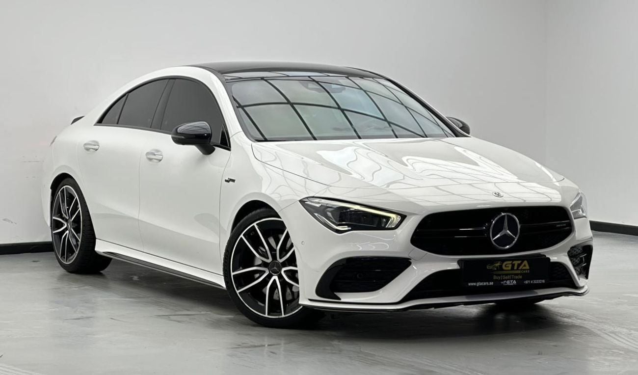 Mercedes Benz CLA35 AMG 2023 Mercedes Benz CLA35 AMG 4MATIC, 2027 Mercedes Warranty + Service Pack, Very Low Km, GCC