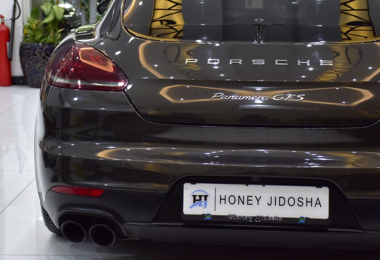 بورش باناميرا EXCELLENT DEAL for our Porsche Panamera GTS ( 2014 Model ) in Brown Color GCC Specs