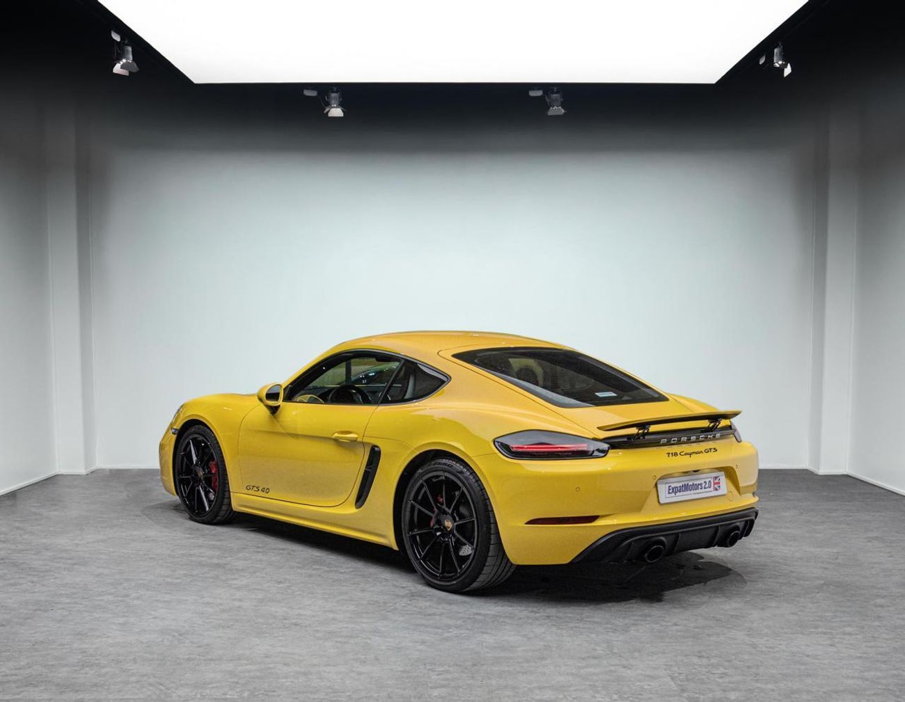 Porsche 718 Cayman GTS 4.0L A/T Black Exterior Package • Warranty + Service Contract Available • GCC