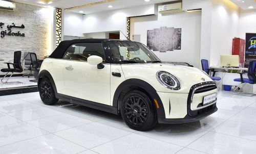 ميني كوبر كابريو EXCELLENT DEAL for our Mini Cooper Cabrio ( 2023 Model ) in White Color American Specs