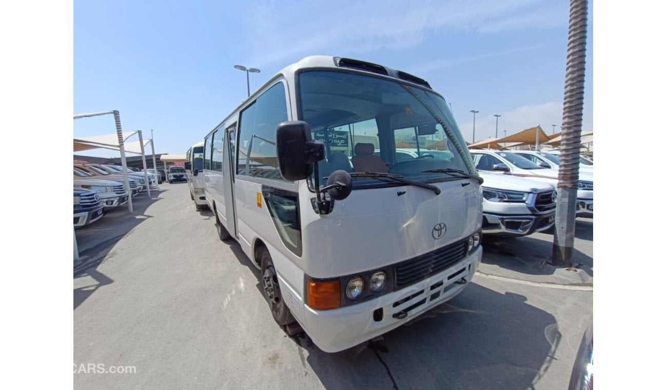 Toyota Coaster car in excellent condition with no accidents