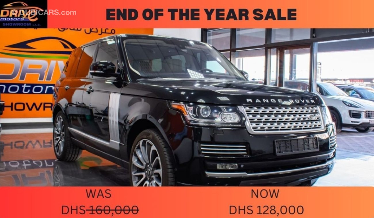 Land Rover Range Rover Autobiography MONTHLY 3285 ONLY AED EXCELLENT CONDTION  WELL MAINTAINED