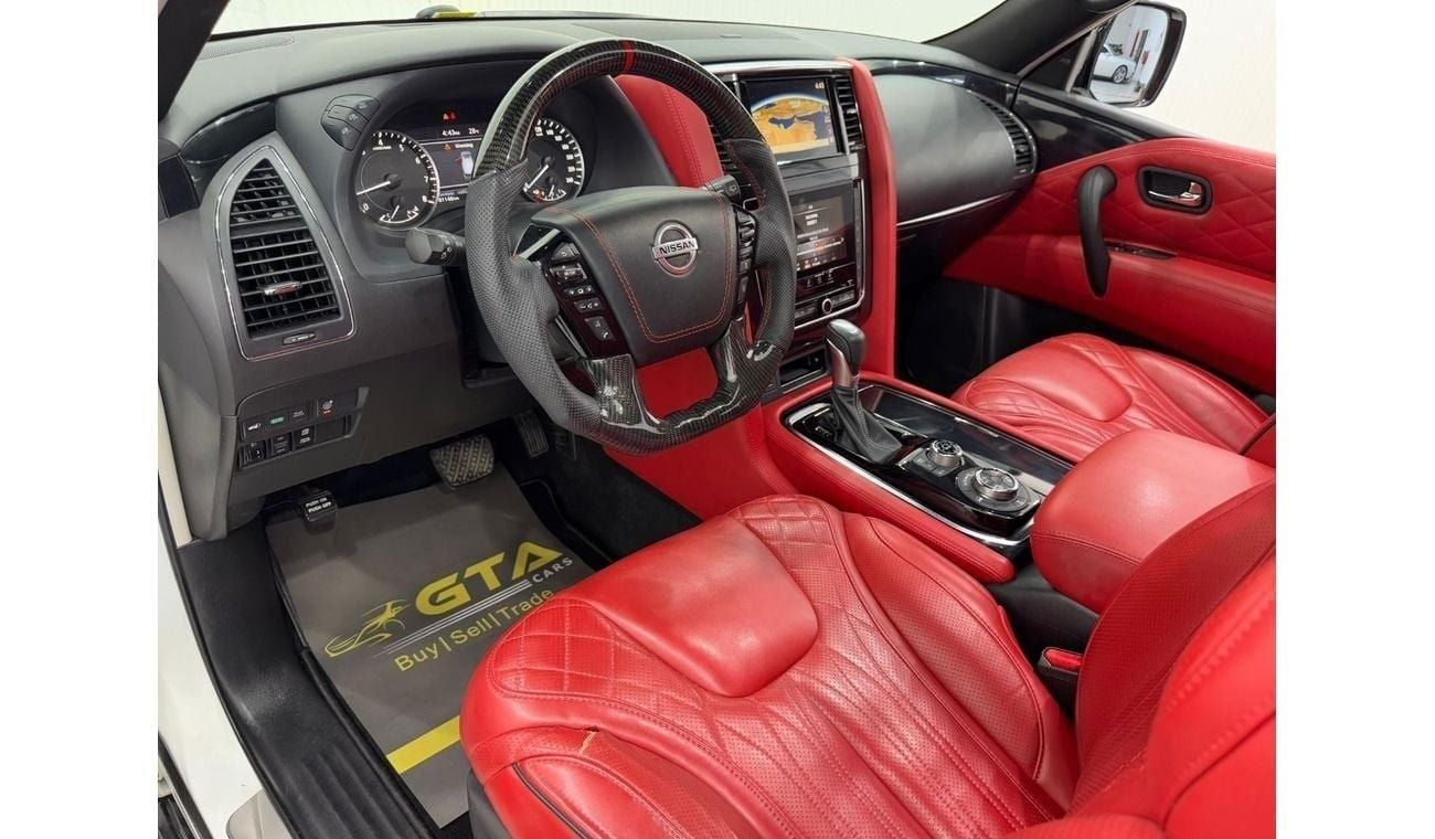 نيسان باترول LE Platinum 5.6L 2021 Nissan Patrol Platinum V8, Warranty, Nov 2025 Nissan Service Pack, Full Option