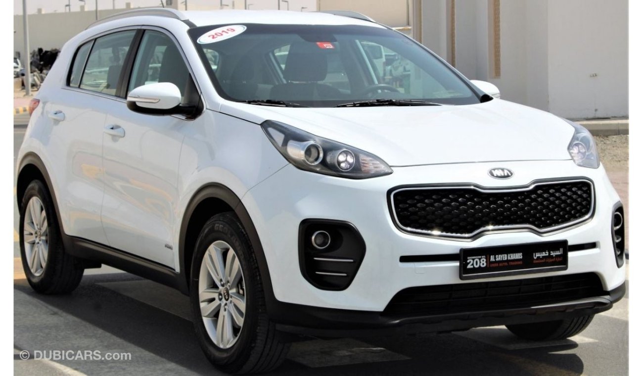 Kia Sportage Kia Sportage 2019 GCC 2.4 cc in excellent condition without accidents, very clean from inside and ou