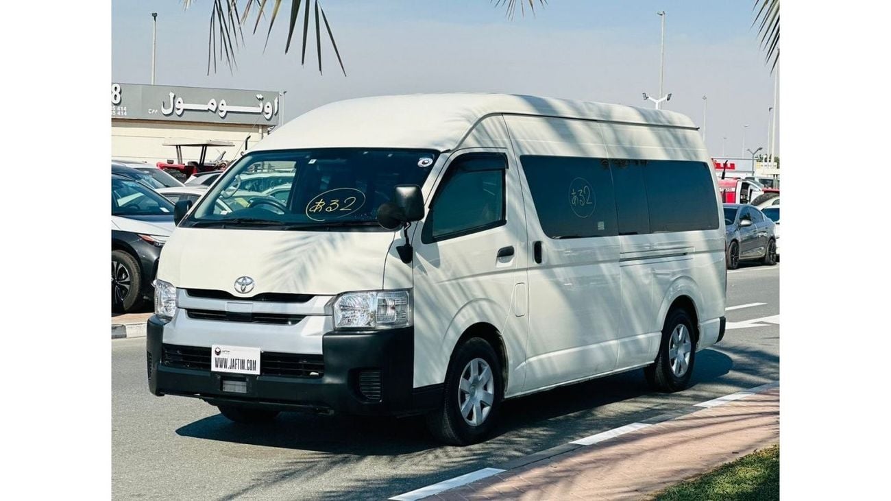 Toyota Hiace 2019 | RHD | MULTIMEDIA SCREEN | REAR VIEW CAMERA | POWER SLIDE DOOR | PREMIUM FABRICATED SEATS