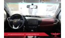 Toyota Hilux 2.4L DC 4X4 MT ,with steel bumber, full option 2019
