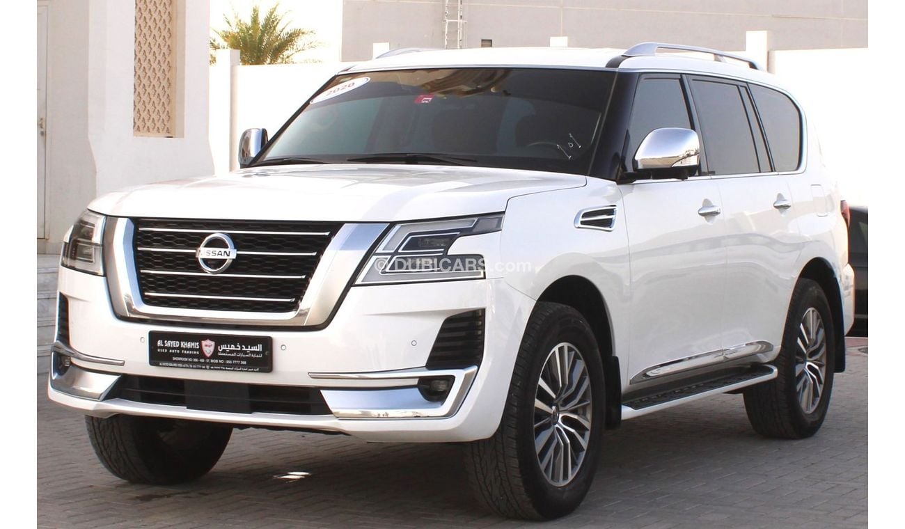 Nissan Patrol SE Platinum City Nissan Patrol Platinum, full option, 2020, GCC, in excellent condition
