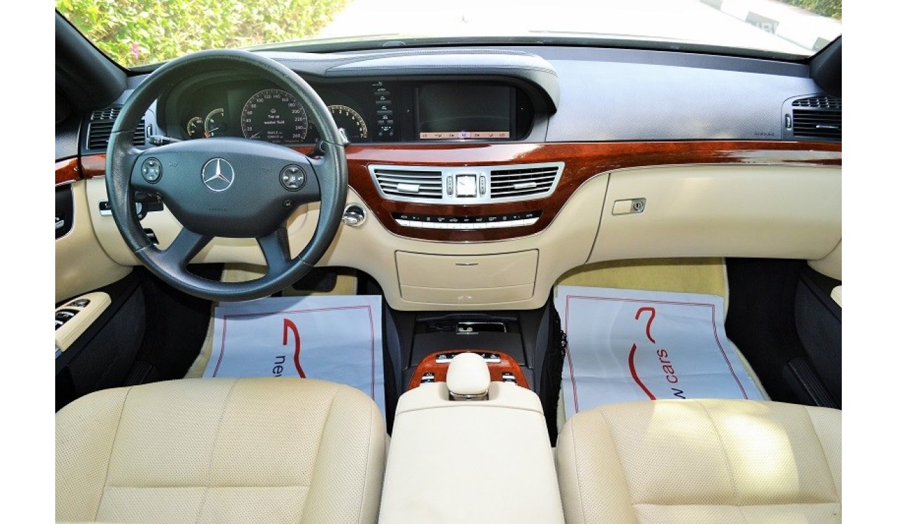 Mercedes-Benz S 350 - ZERO DOWN PAYMENT - 1,500 AED/MONTHLY - 1 YEAR WARRANTY