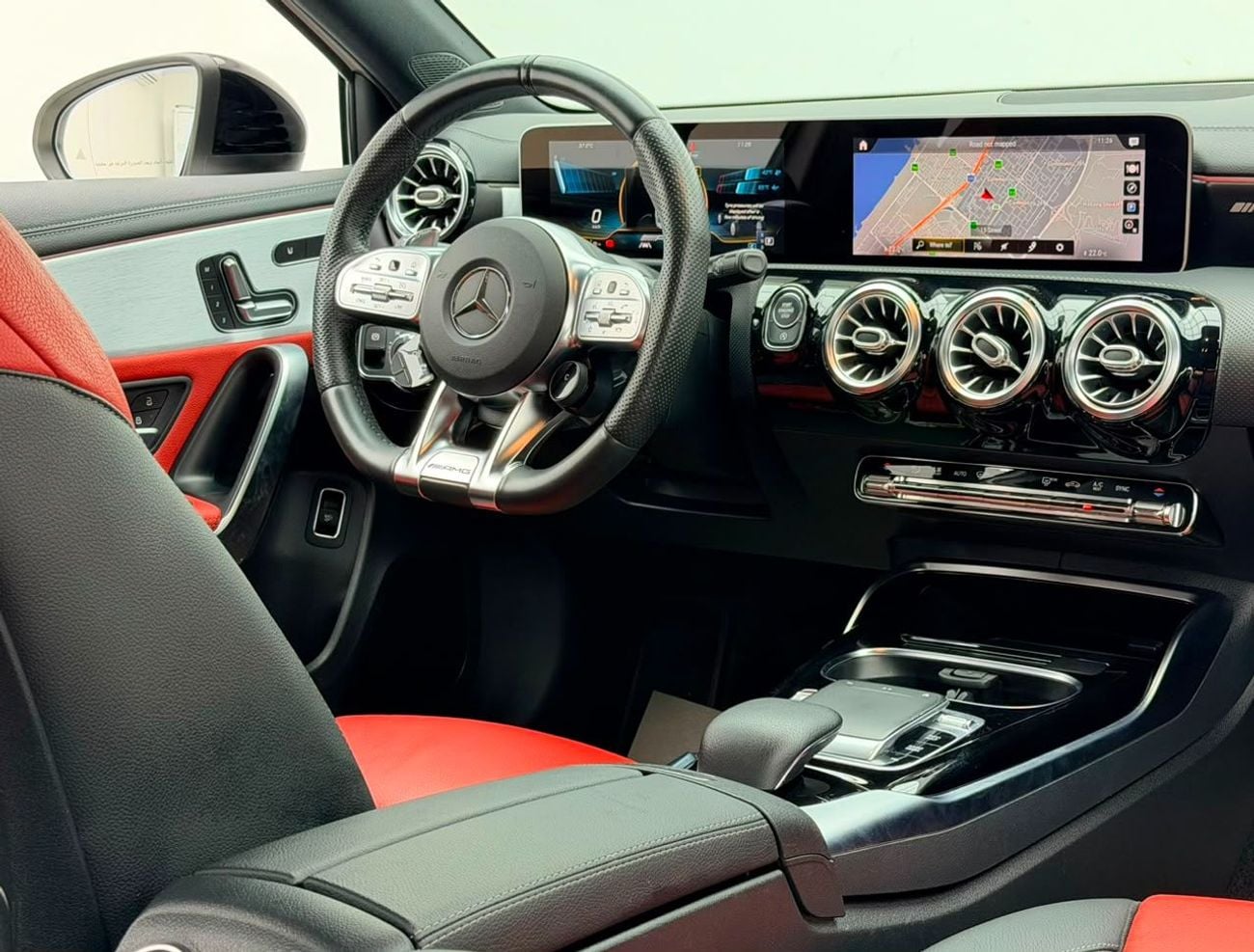 مرسيدس بنز A 35 AMG 2020 Mercedes Benz A35 AMG, 1 Year Unlimited Km Warranty, Full Service History, GCC