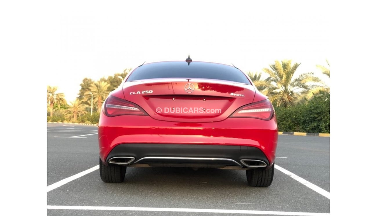 Mercedes-Benz CLA 250 Sport MODEL 2018 CAR PREFECT CONDITION INSIDE AND OUTSIDE FULL OPTION PANORAMIC ROOF LEATHER SEATS B