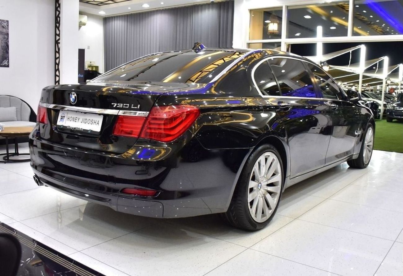 بي أم دبليو 730Li EXCELLENT DEAL for our BMW 730Li ( 2012 Model ) in Black Color GCC Specs