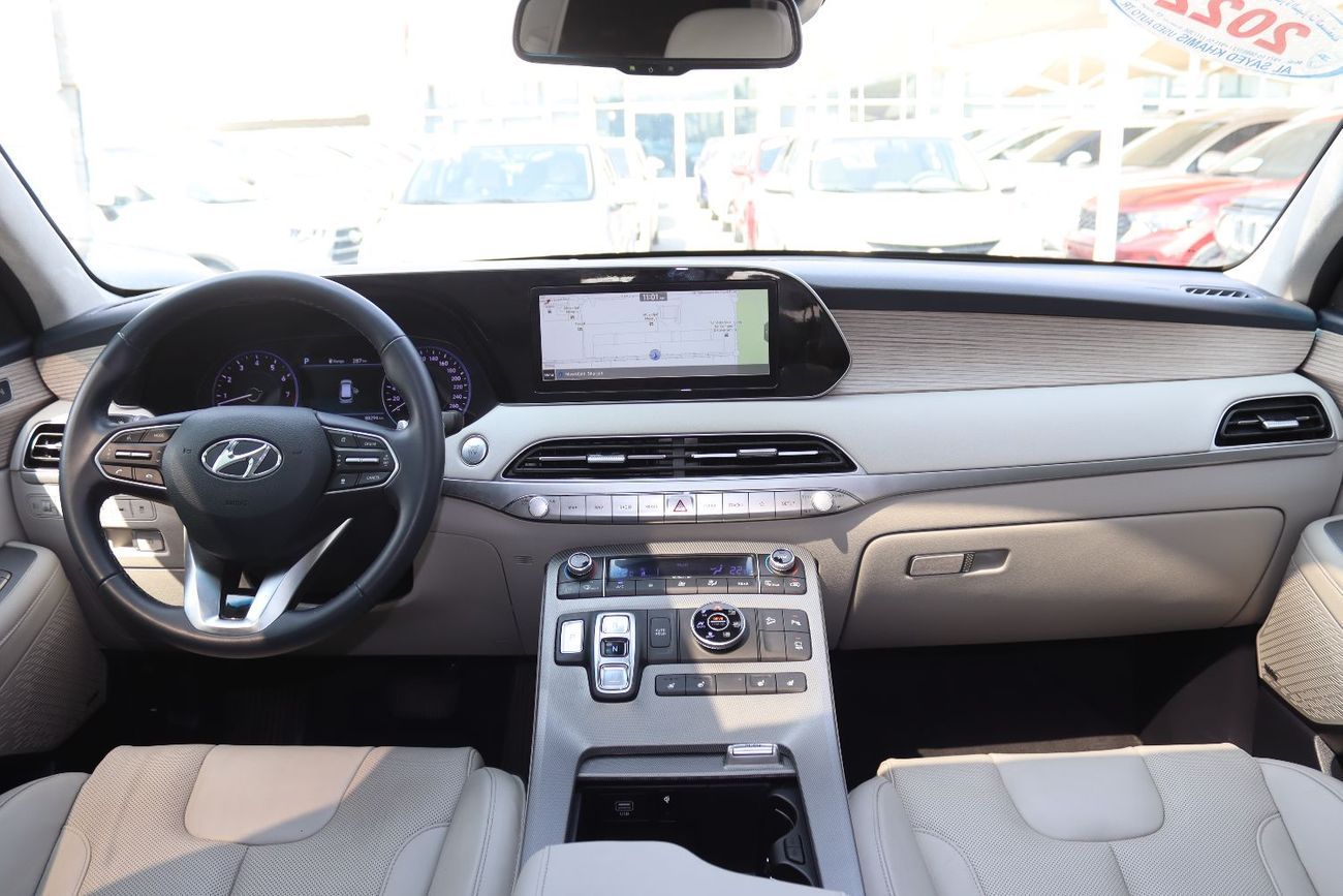 هيونداي باليساد هيونداى باليساد 2022 - خليجى -7 مقاعد -6سلندر- كاميرا 360 - سقف بانوراما -3.8L-   بحاله ممتازه