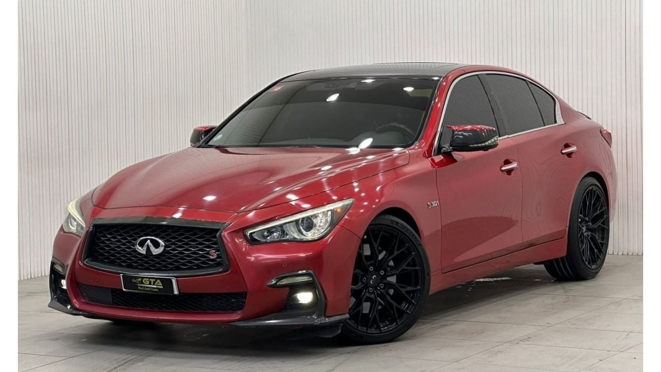Infiniti Q50 2018 Infiniti Q50 S Redsport, Warranty, Full Service History, Carbon Fiber Package, GCC