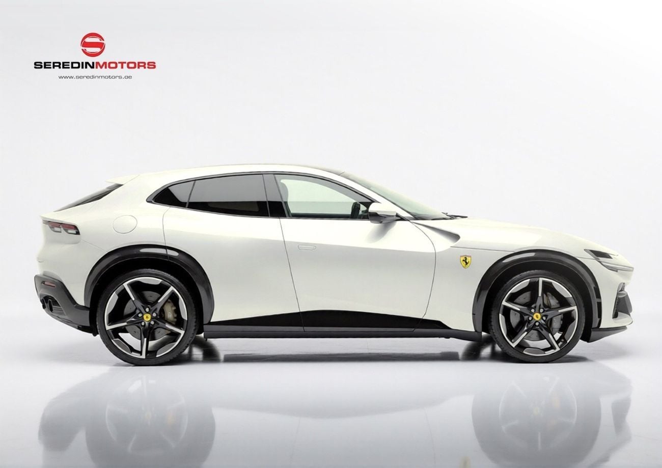 فيراري بوروسانجوي STD Bianco Fuji Pearl White | Cream Alcantara & Leather Interior | Full Carbon