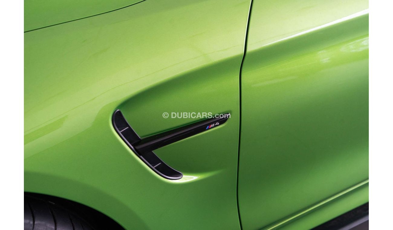 BMW M4 Competition 2017 BMW M4 Competition Pack / Individual High Option Spec in Java Green / Full Service 