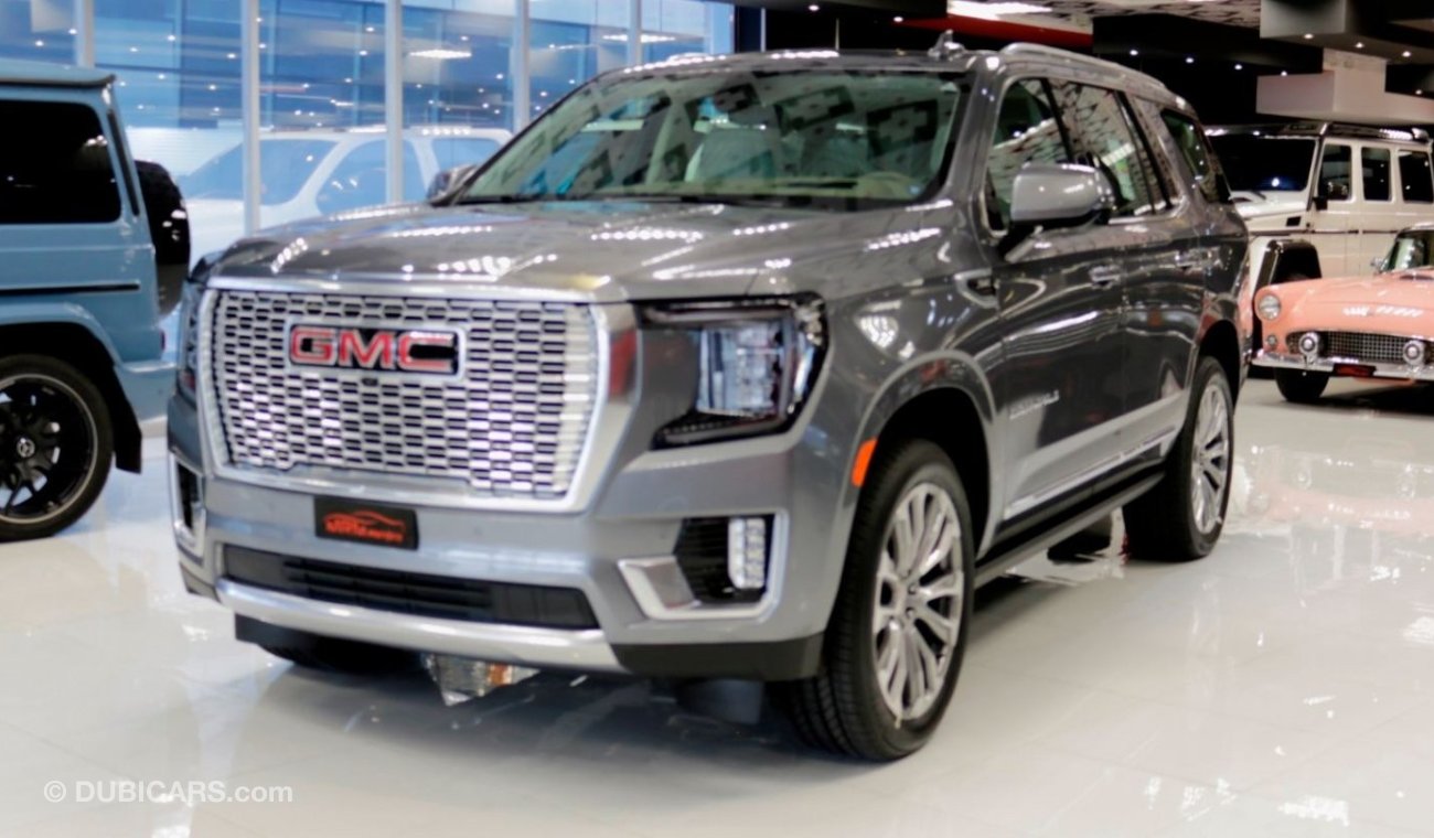 جي أم سي يوكون GMC YOUKON DENALI -2021-BRAND NEW -0-KM-5 YEAR DEALER WARRNTY & SERVICE CONTRACT