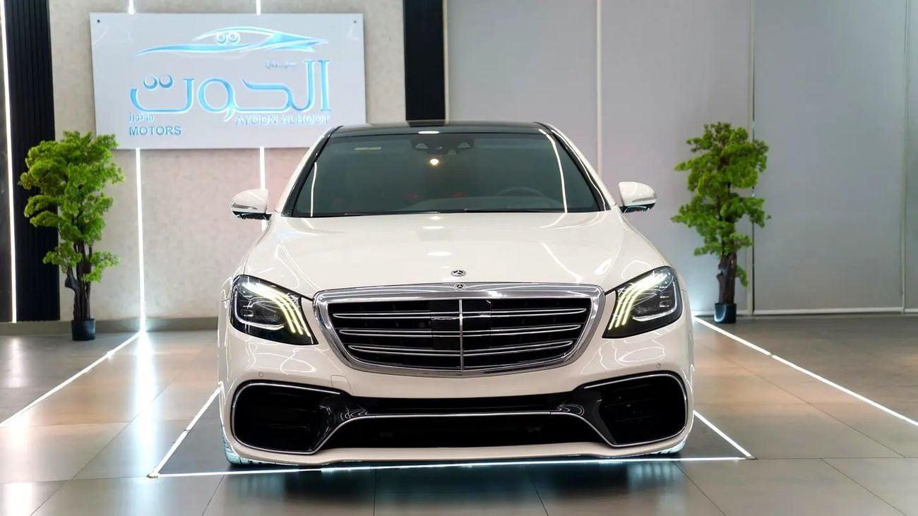 مرسيدس بنز S 500 ELITE AMG MERCEDES S500 V8 || S63 KIT || RADAR || TOP RANGE || GCC || HEADUP DISPLAY LOW MILEAGE