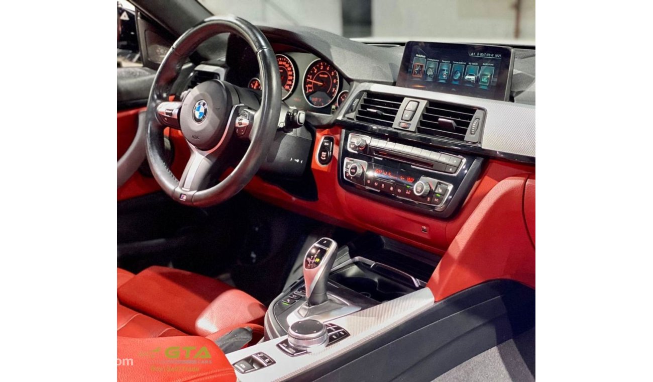 بي أم دبليو 440 2017 BMW 440i M Sport Convertible, Feb 2022 BMW Warranty + Service Contract, Fully Loaded, GCC