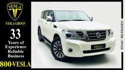 Nissan Patrol PLATINIUM / PEARL WHITE COLOR / FULL OPTION / GCC / 2017 / WARRANTY UNLIMITED MILEAGE / 2,284 DHS PM