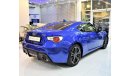 Subaru BRZ ORIGINAL PAINT ( صبغ وكاله ) FULL SERVICE HISTORY Subaru BRZ 2016 Model!! in Blue Color! GCC Specs