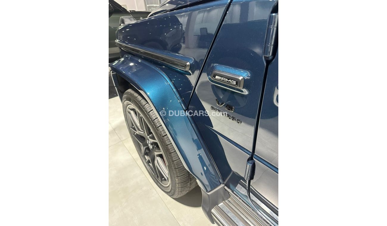 Mercedes-Benz G 63 AMG Ocean blue