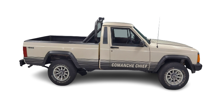 Jeep Comanche exterior - Side Profile