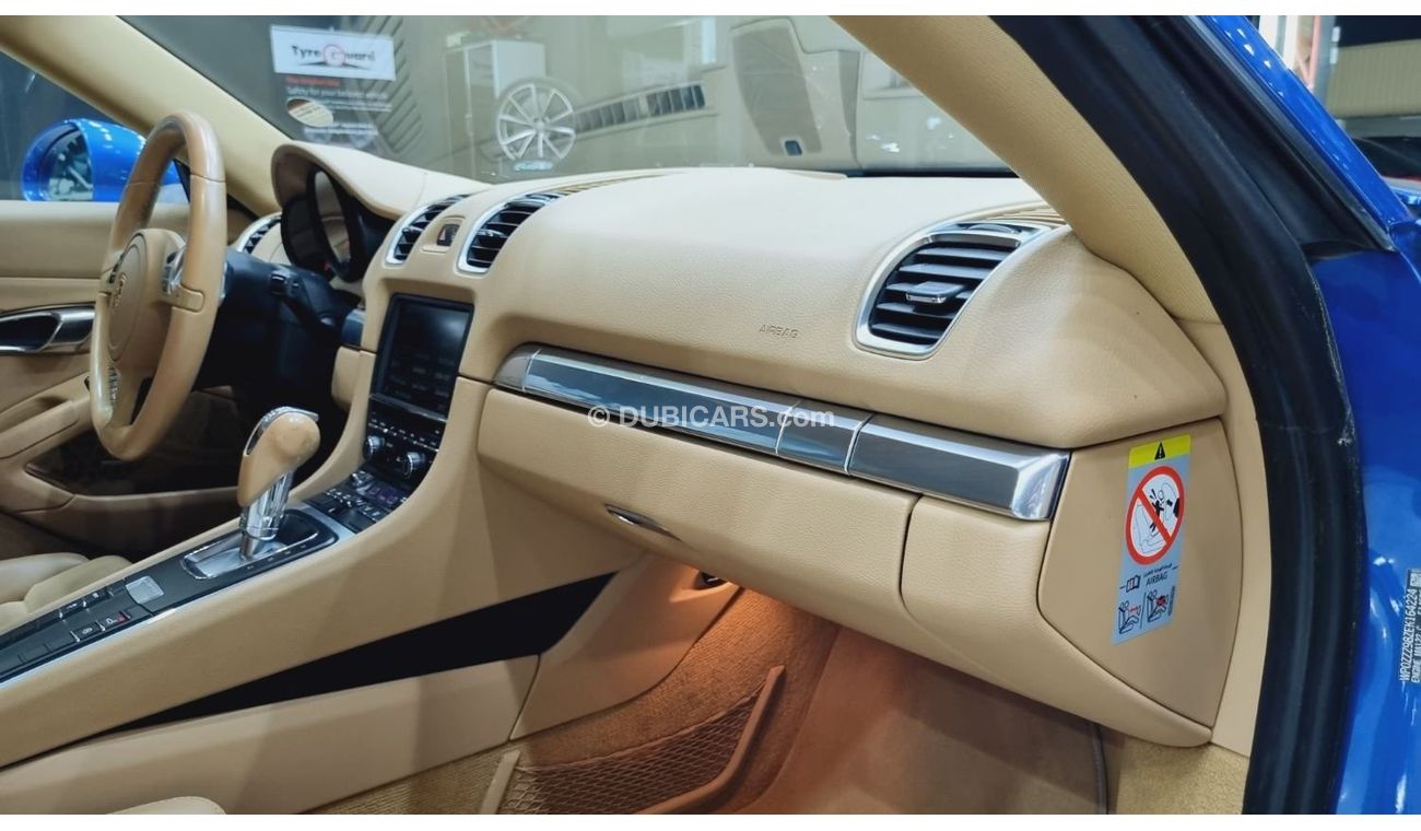 Porsche 718 Cayman Std 2 DAYS OFFER CAYMAN 2014 GCC IN PERFECT CONDITION LOW MILEAGE 55K KM FOR 135K AED INC. INSURANCE