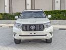 Toyota Prado Toyota Prado 2022 LHD white exterior begie interior
