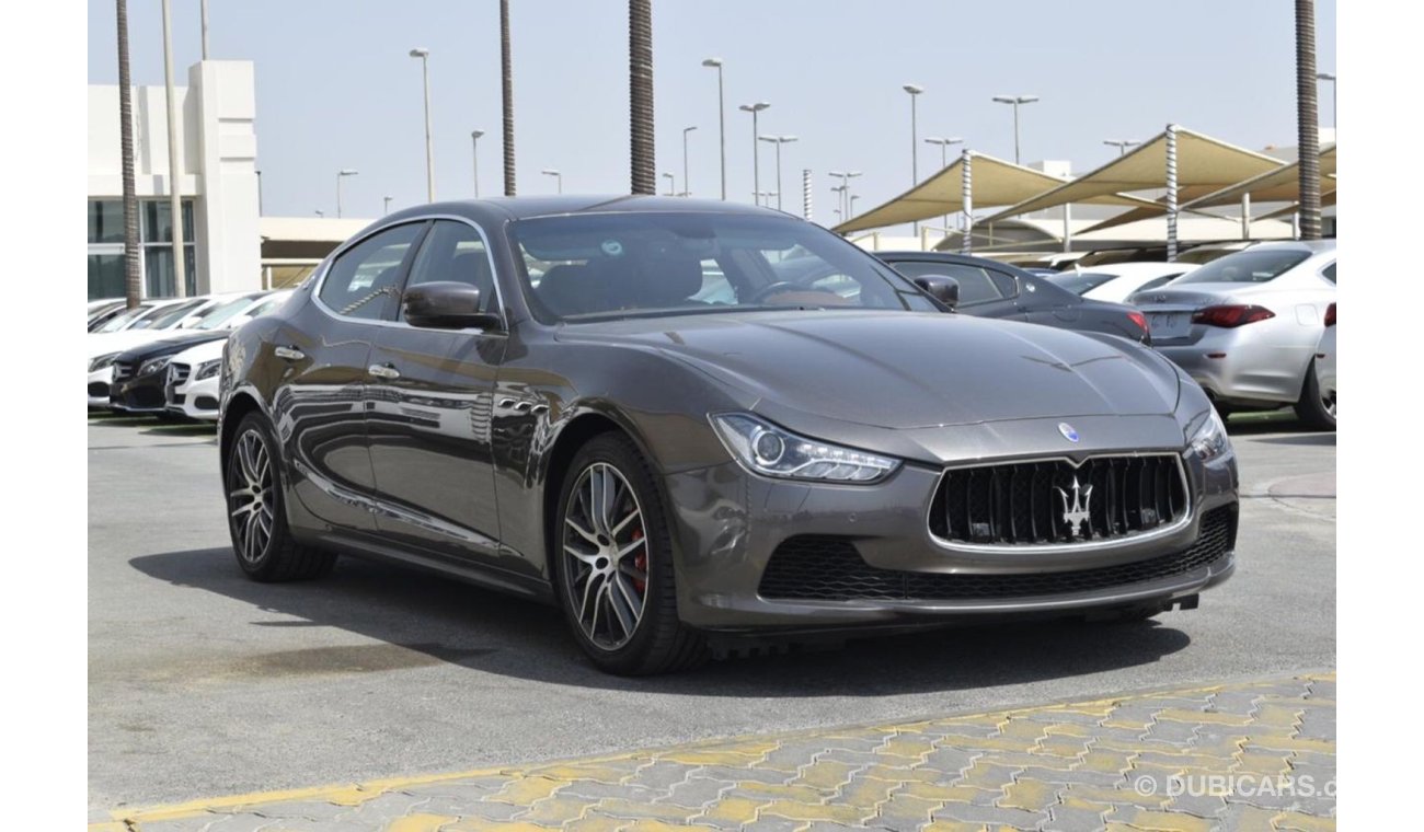 Maserati Ghibli S Gcc first owner full service history Top opition