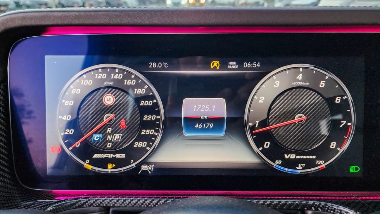 مرسيدس بنز G 63 AMG MERCEDES BENZ / G 63 AMG / NIGHT PACKAGE / 2020 MODEL / BLACK COLOUR / GCC SPECS / UNDER WARRANTY AN