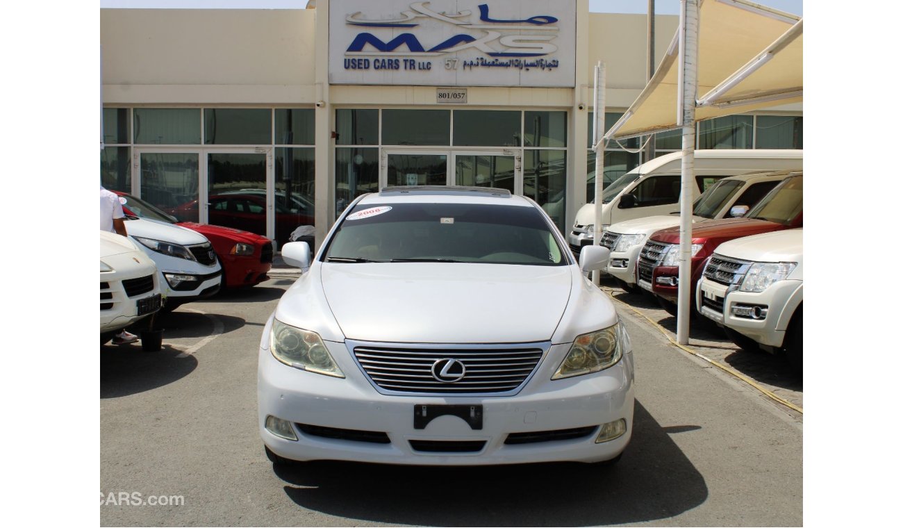 Lexus LS460 SHORT - FULL OPTION - GCC - ORIGINAL PAINT - ACCIDENTS FREE