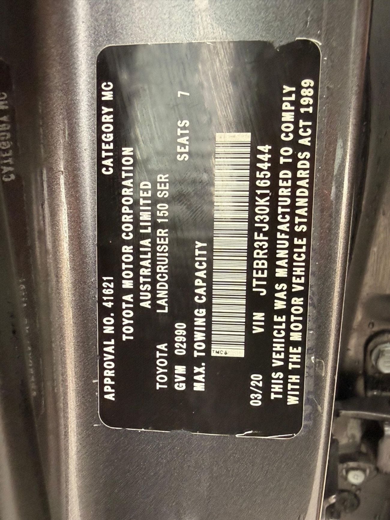 Toyota Prado GXL Export from Australia