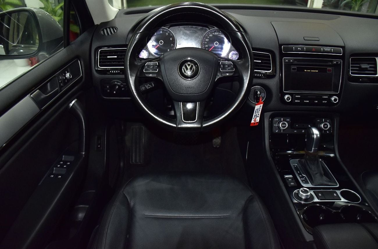 Volkswagen Touareg EXCELLENT DEAL for our Volkswagen Toaureg ( 2016 Model ) in Silver Color GCC Specs