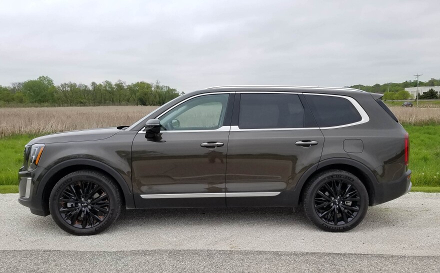 Kia Telluride interior - Side Profile