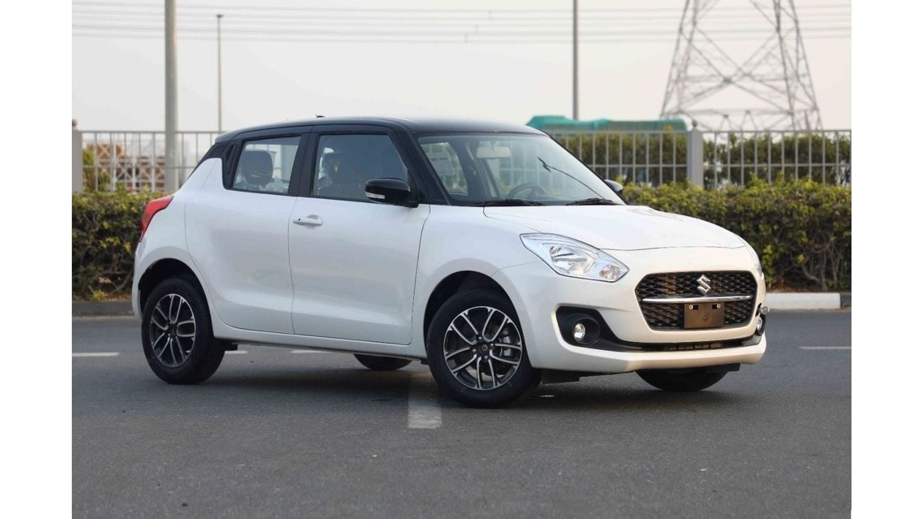 Suzuki Swift 2024 Suzuki Swift 1.2 GLX - White & Black inside Black | Export Only