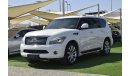 إنفينيتي QX80 خليجي مالك واحد كاملة المواصفات Top opition خالية من الصبغ والحوادث شرط الفحص