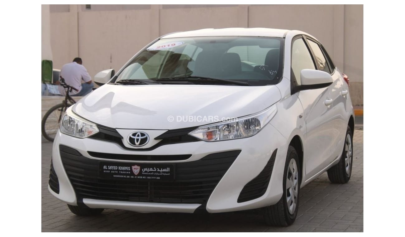 تويوتا يارس تويوتا يارس هاتش باك 2019 خليجي بحالة ممتازة