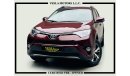 Toyota RAV 4 FULL OPTION + LEATHER SEATS + SUNROOF + NAVIGATION / GCC / 2017 / UNLIMITED KMS WARRANTY / 1,465 DHS