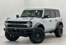 Ford Bronco 2022 Ford Bronco Wildtrak V6, April 2028 Ford Warranty + Service Pack, Full Options, GCC