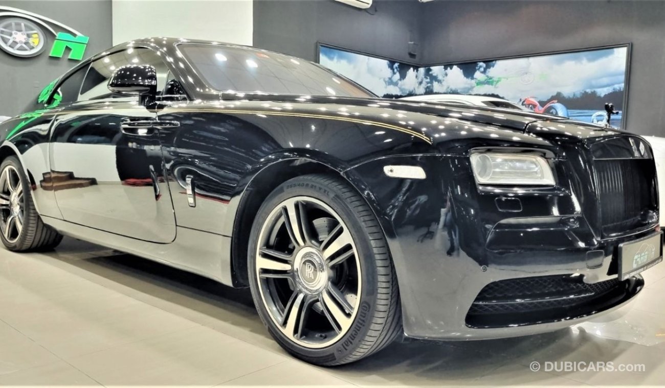 رولز رويس واريث ROLLS ROYCE WRAITH 2014 GCC IN BEAUTIFUL SHAPE FOR 479K AED