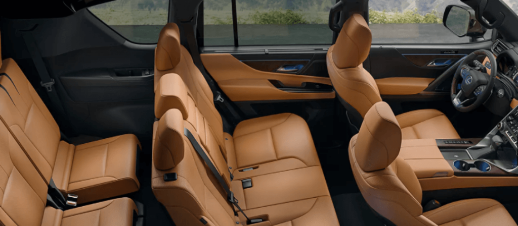 لكزس LX 600 interior - Seats