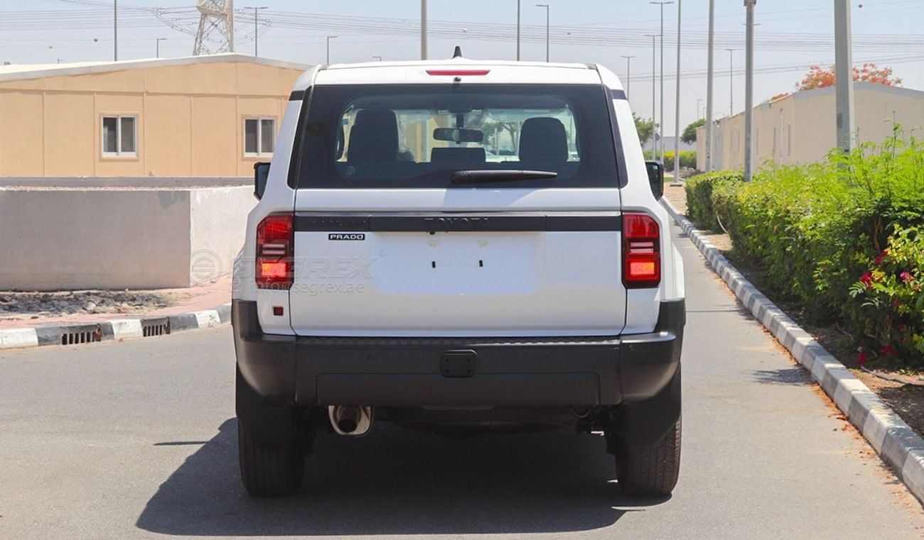 Toyota Prado TX . 2.4L . 8-Speed Automatic . Turbo Petrol . 4WD . 7 Saets . 5 Doors Ready for Export