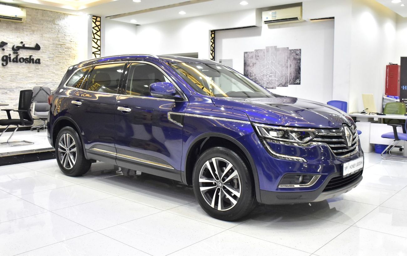 Renault Koleos EXCELLENT DEAL for our Renault Koleos 4WD ( 2018 Model ) in Blue Color GCC Specs