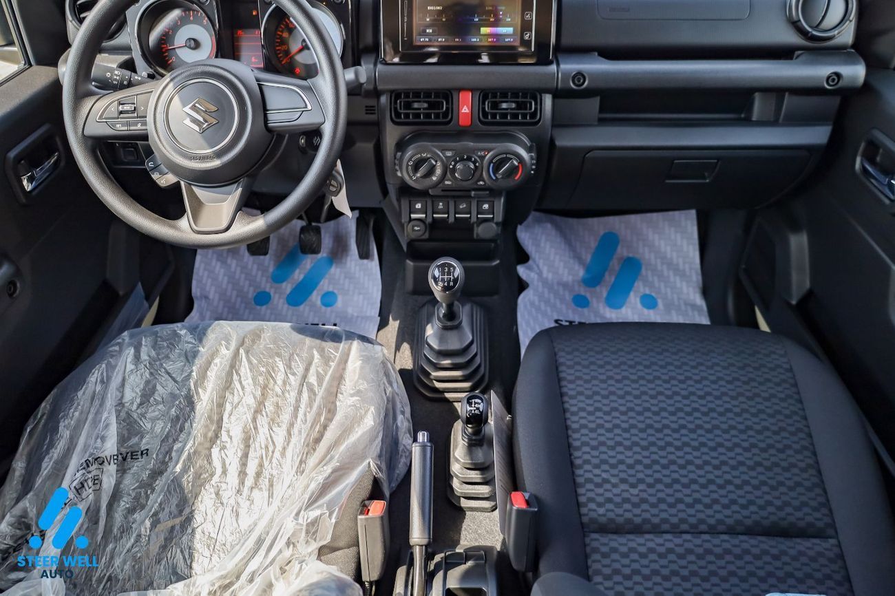 سوزوكي جيمني 2026 1.5L GL Petrol M/T | 3-Door, 4-Seater Compact SUV | Rugged & Built for Adventure | Book Now – E