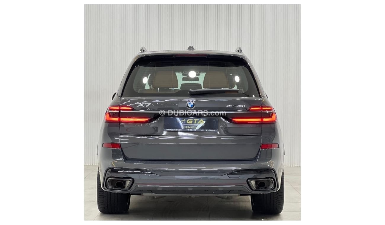 BMW X7 2023 BMW X7 xDrive40i M Sport, Nov 2027 BMW Warranty + Service Package, Very Low Kms, GCC