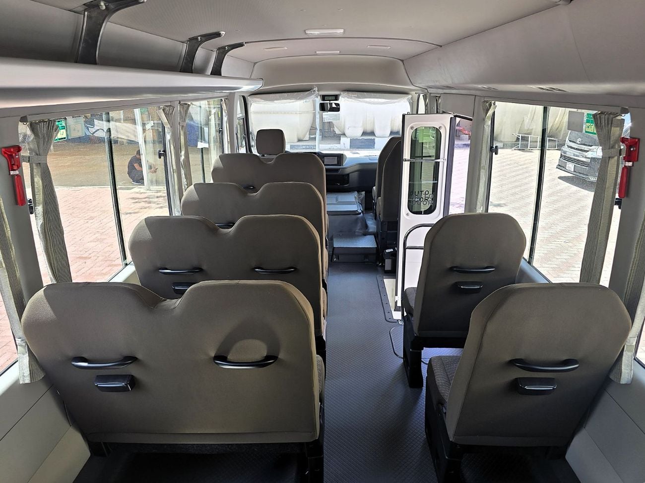 Toyota Coaster Toyota Coaster 2.7l M/T RWD 23 seats Automatic Door white color Gcc Specs 2026 Model 026