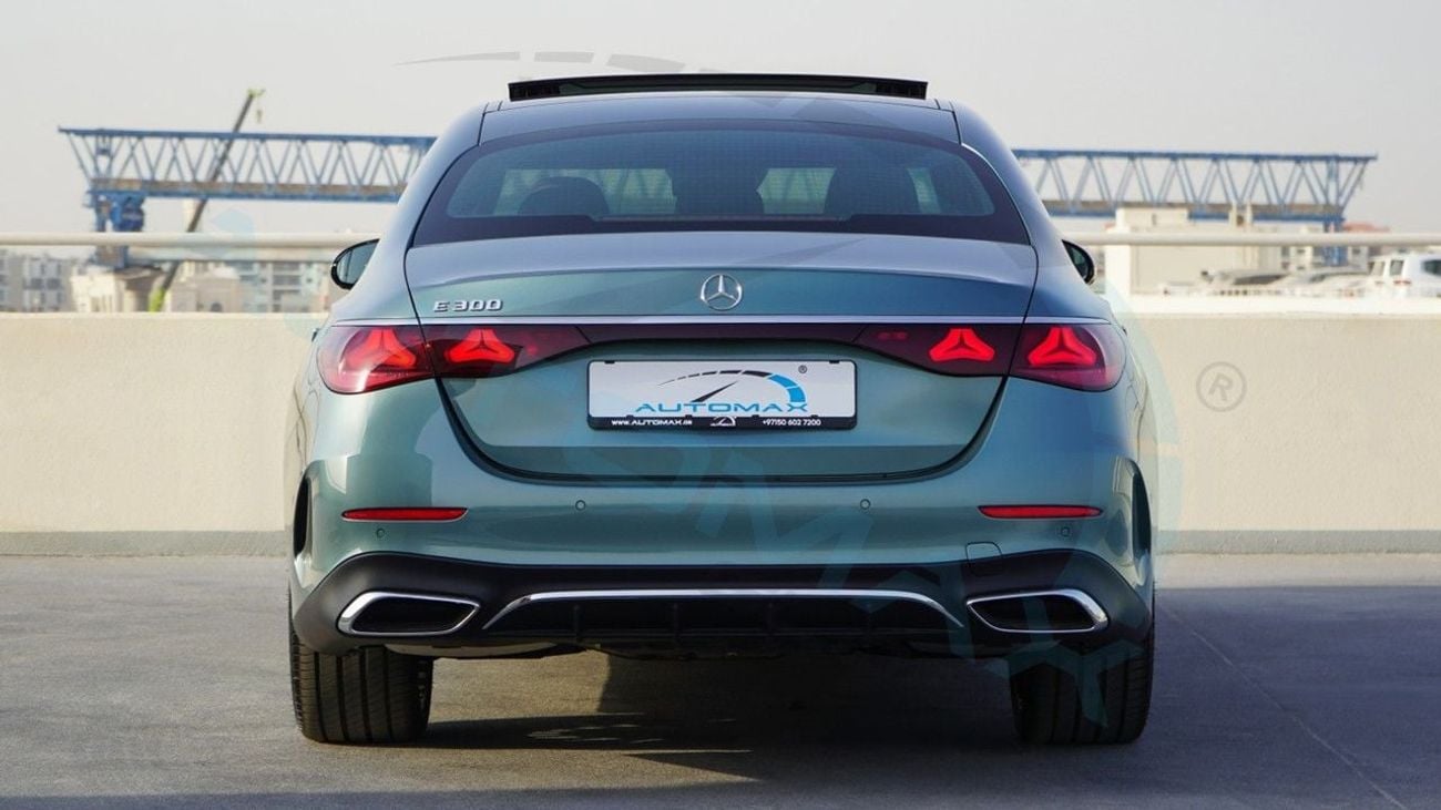 Mercedes Benz E300 AMG (For Export , НА ЭКСПОРТ) EQ Boost 2.0T RWD GCC 2026 Без пробега